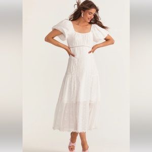 Loveshackfancy midi dress